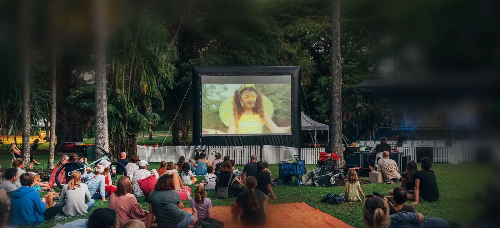 People enjoying Eco Fiesta 2022.