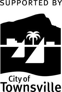 Supported by Townsville City Council logo