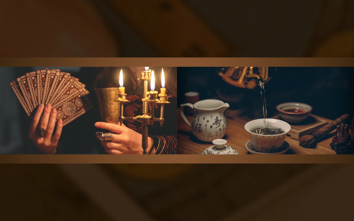 Tea and tarot reading