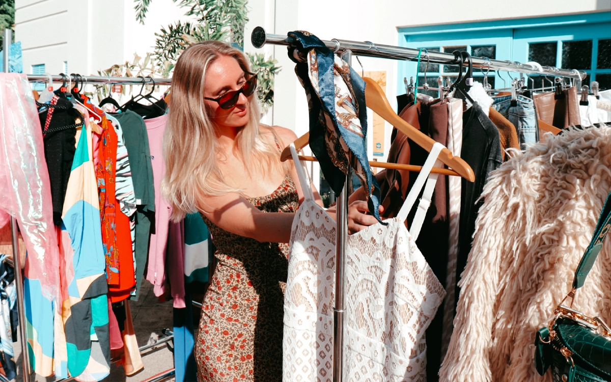 Zo shopping at the markets