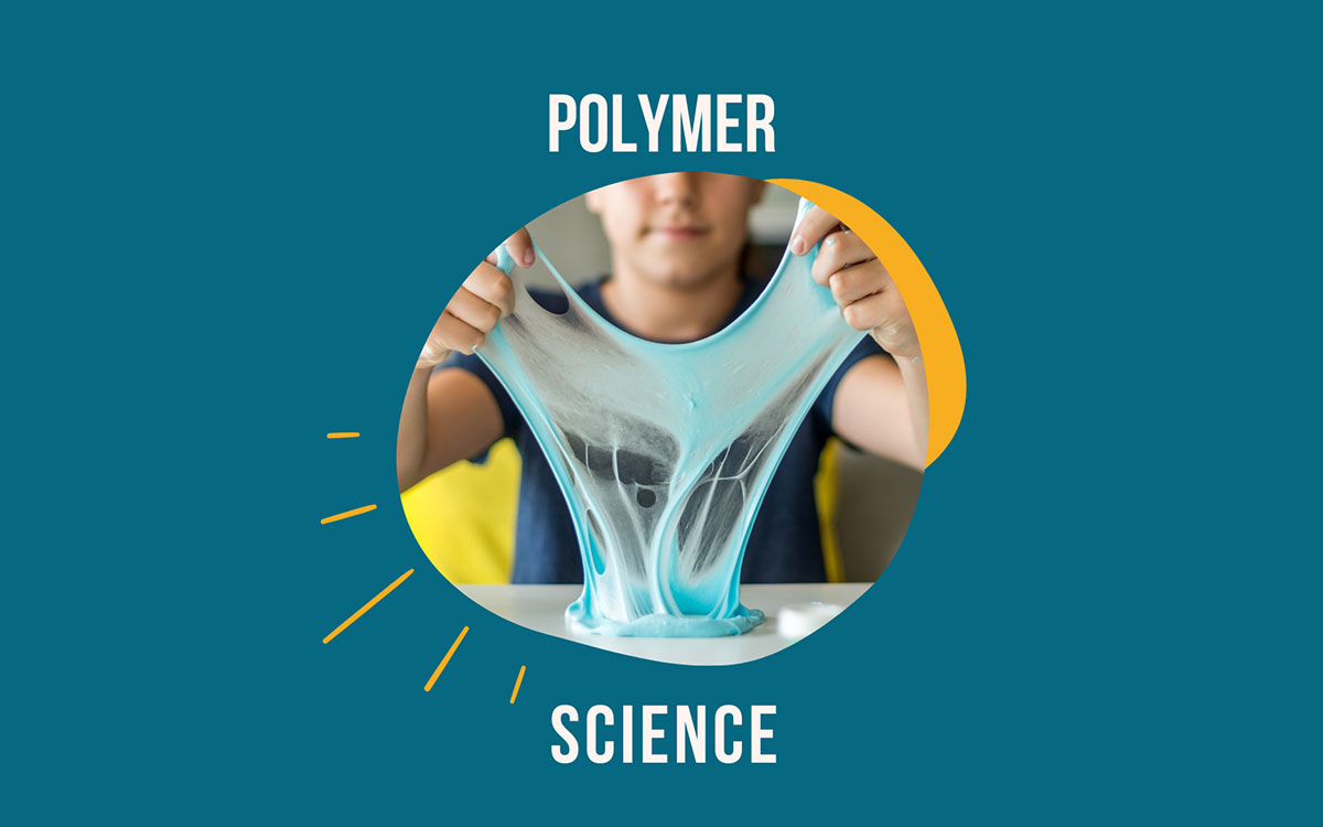 A girl handling a squishy substance