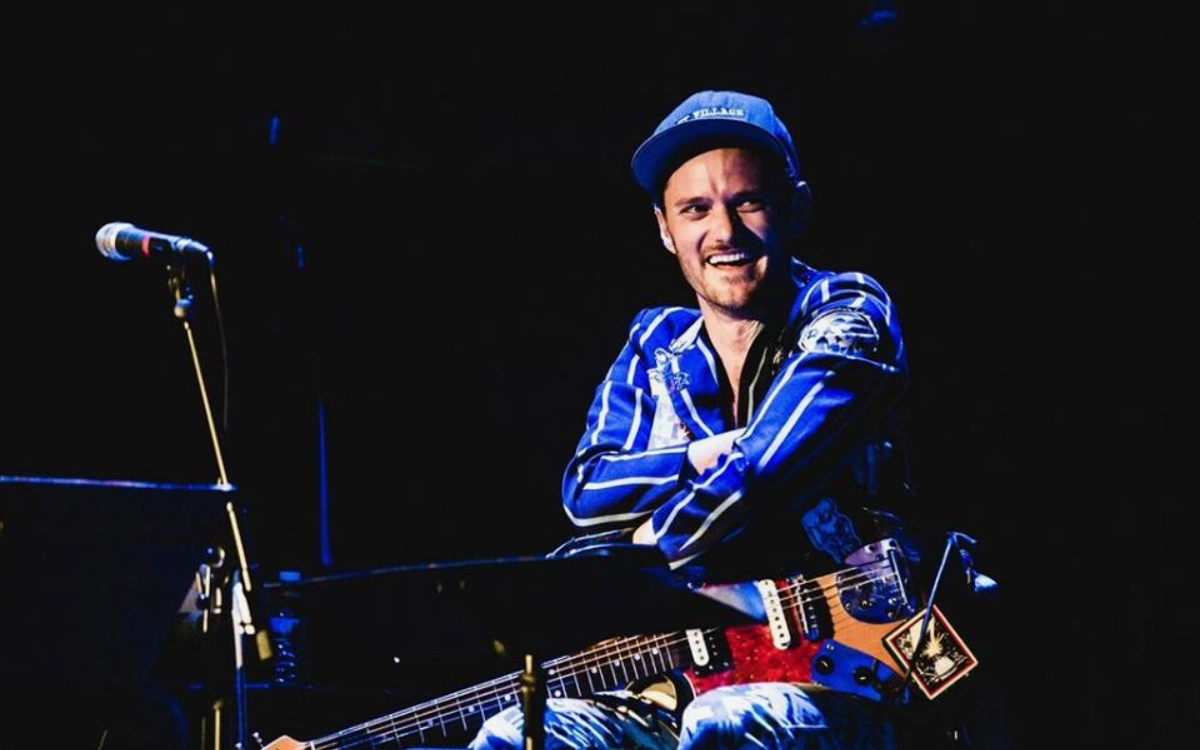 Musician on stage