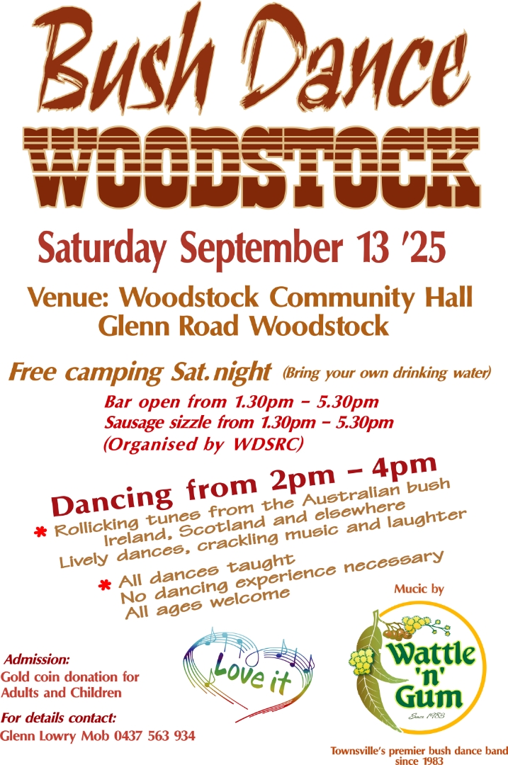 Woodstock Communty Bush Dance with Wattle n Gum image