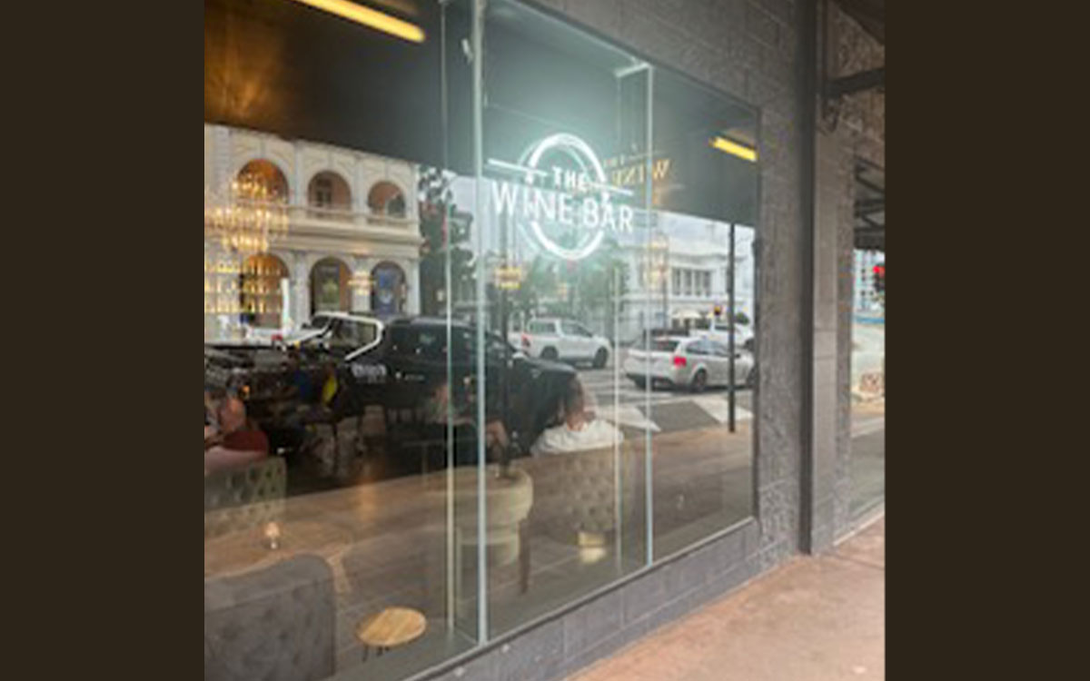 Wine Bar Front Window