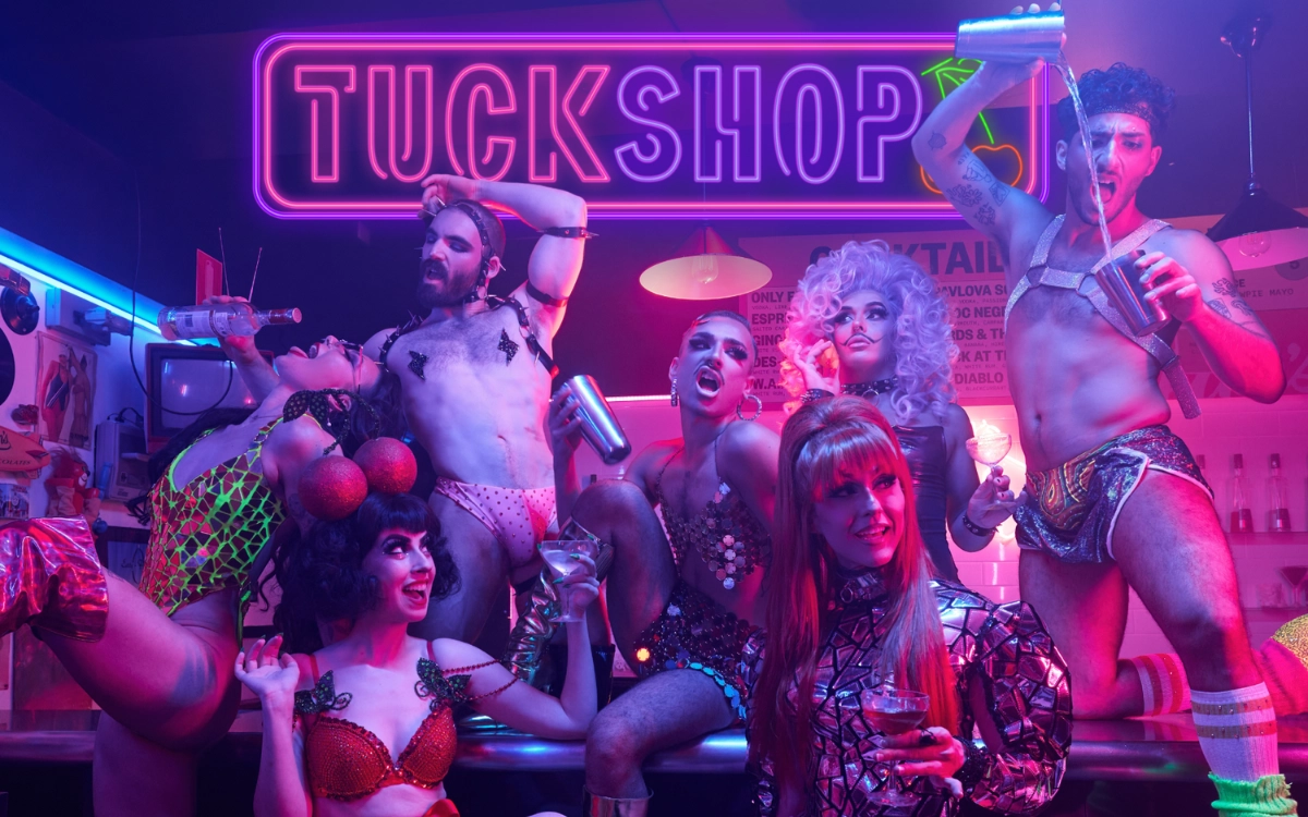 Tuck Shop on stage