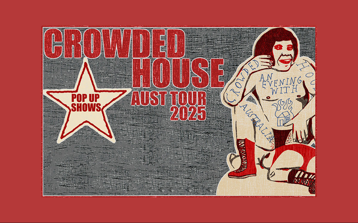 Crowded House Australian Tour promo tile