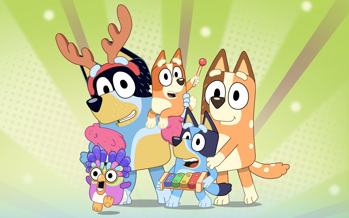 Bluey and his family
