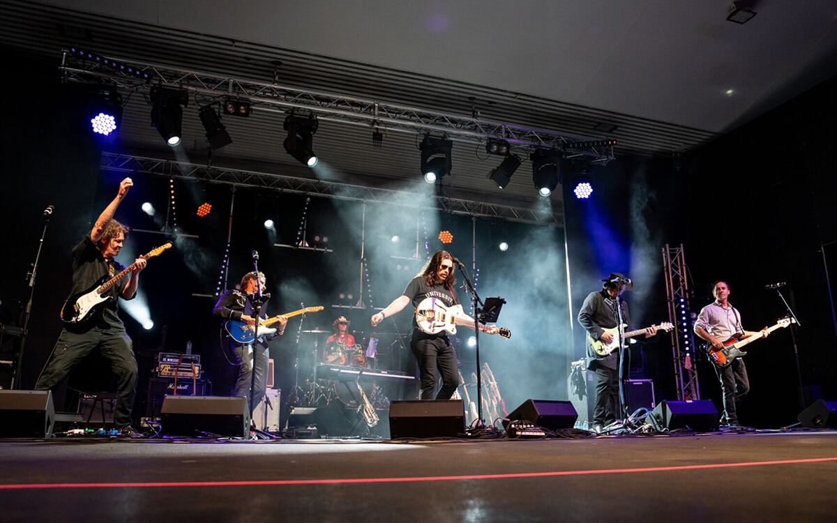 Kings of Country Rock on stage