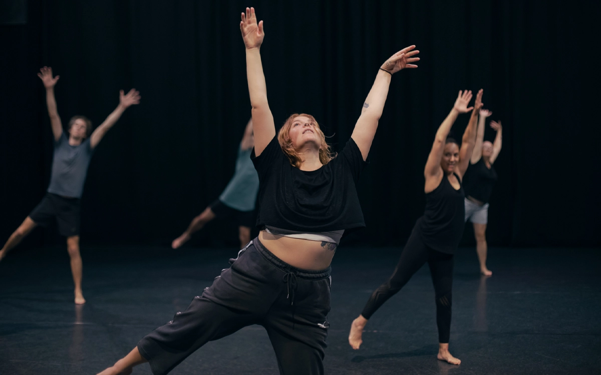Participants in Dance for Absolute Beginners in 2023. Photo by Aaron Ashley.