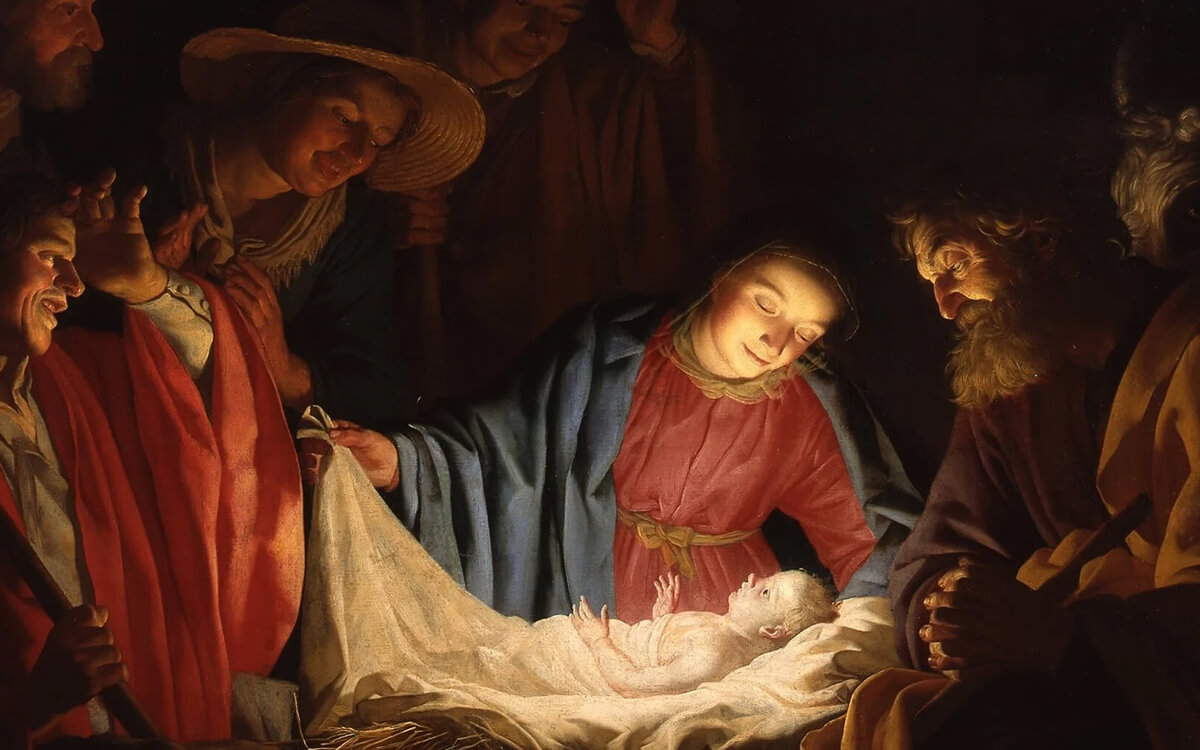 Gerard van Honthorst's Adoration of the Shepherds (1622)