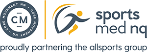 Core Movement NQ and SportsMed NQ proutly partnering the allsports group. logo