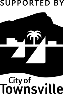 Supported by Townsville City Council logo